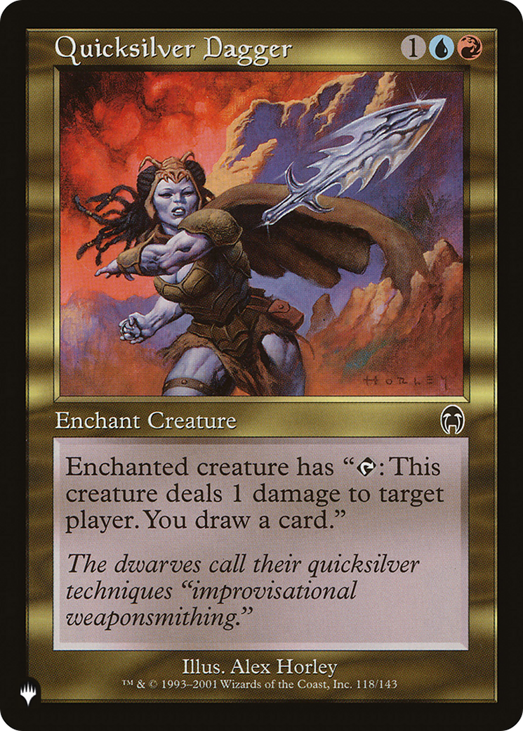 Quicksilver Dagger (LIST-118/143) - The List