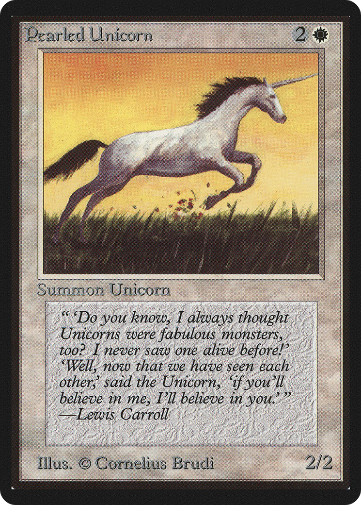 Pearled Unicorn (LEB-) - Limited Edition Beta
