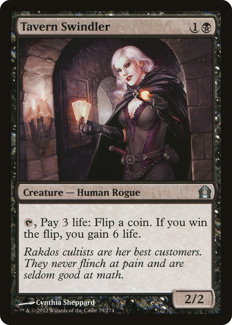 Tavern Swindler (RTR-079) - Return to Ravnica Foil