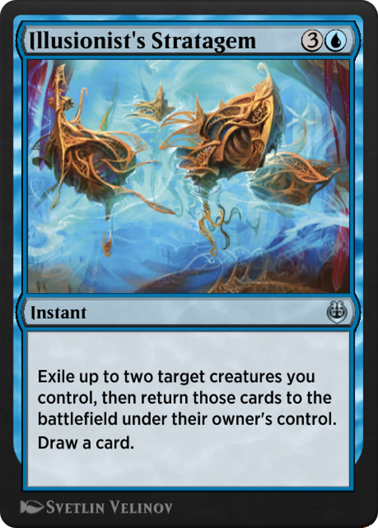 Illusionist's Stratagem (KLR-053) - Kaladesh Remastered