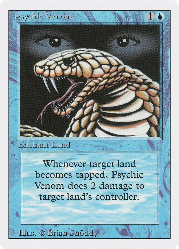 Psychic Venom (3ED-) - Revised Edition