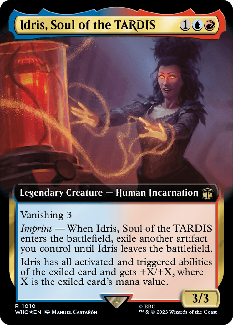 Idris, Soul of the TARDIS (Extended Art) (Surge Foil) (WHO-1010) - Doctor Who: (Extended Art) Foil