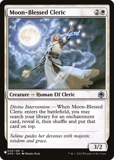 Moon-Blessed Cleric [The List]