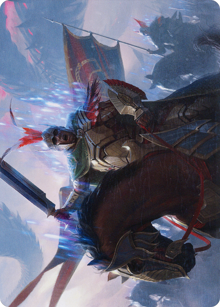 Marshal of Zhalfir // Marshal of Zhalfir (AMOM-050) - March of the Machine Art Series (Borderless)