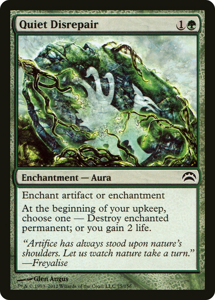Quiet Disrepair (PC2-075) - Planechase 2012 Foil