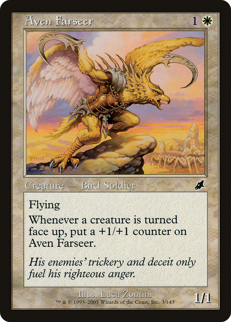Aven Farseer (SCG-003) - Scourge