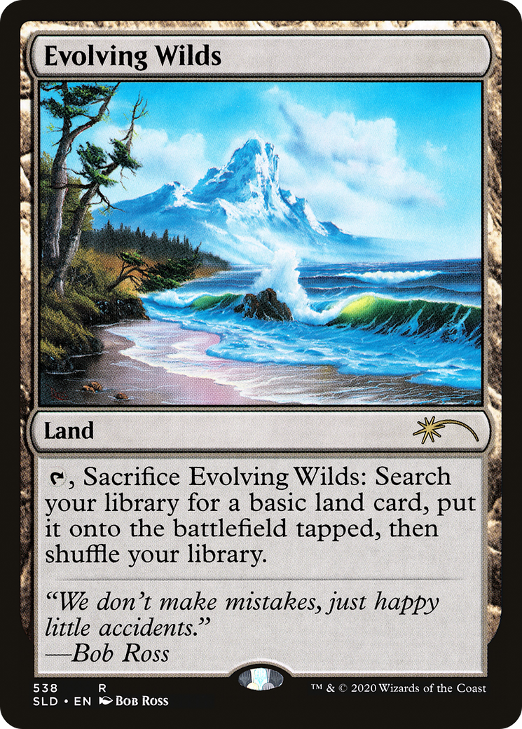 Evolving Wilds (Bob Ross) (SLD-538) - Secret Lair Drop