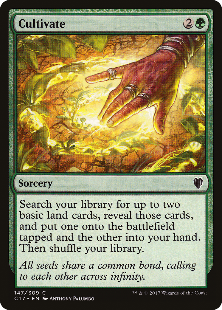 Cultivate (C17-147) - Commander 2017