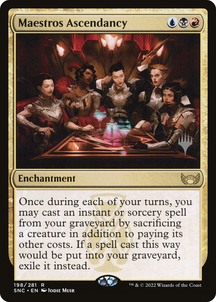 Maestros Ascendancy (PPSNC-198) - Streets of New Capenna Promos Foil
