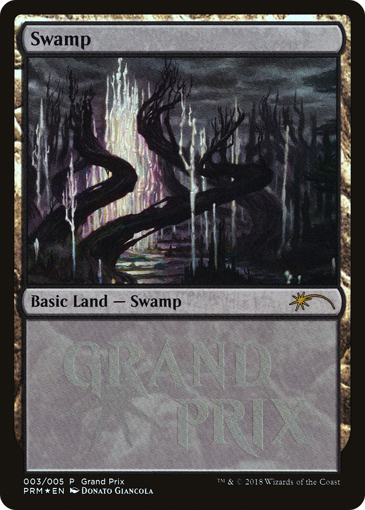 Swamp (GPP-003) - Grand Prix Promos Foil