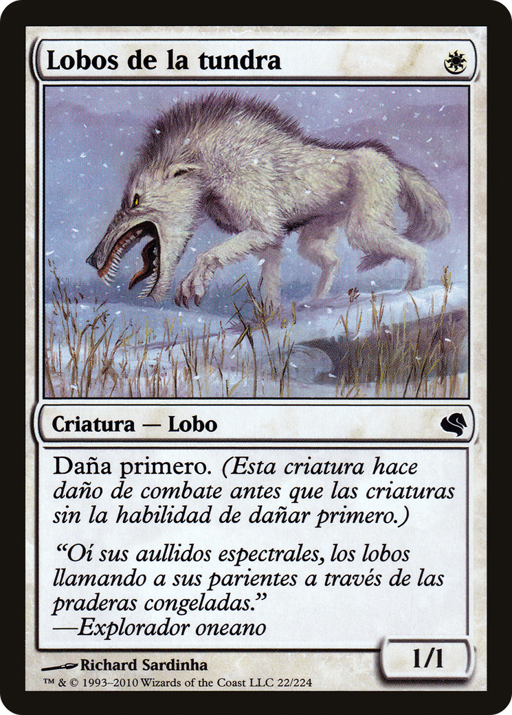 Tundra Wolves (Spanish) - "Lobos de la tundra" (PS11-022) - Salvat 2011
