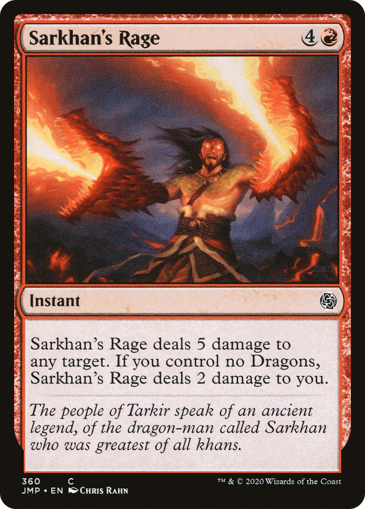 Sarkhan's Rage (JMP-360) - Jumpstart