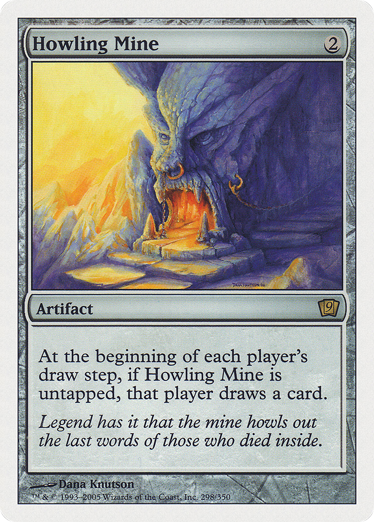 Howling Mine (9ED-298) - 9th Edition Foil