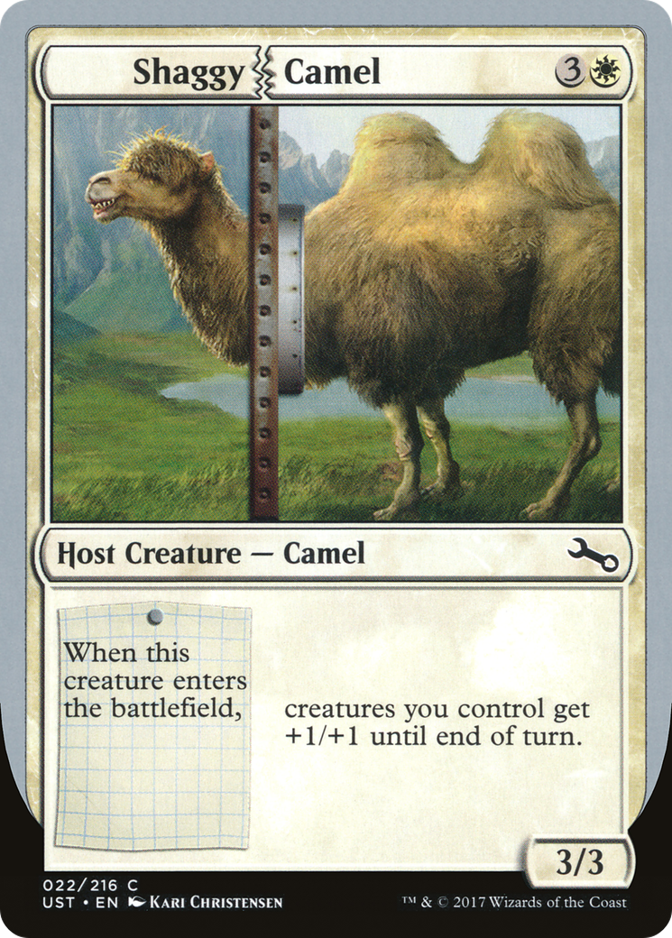 Shaggy Camel (UST-022) - Unstable Foil