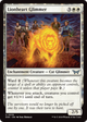 Lionheart Glimmer (DSK-019) - Duskmourn: House of Horror: (enchantment) Foil