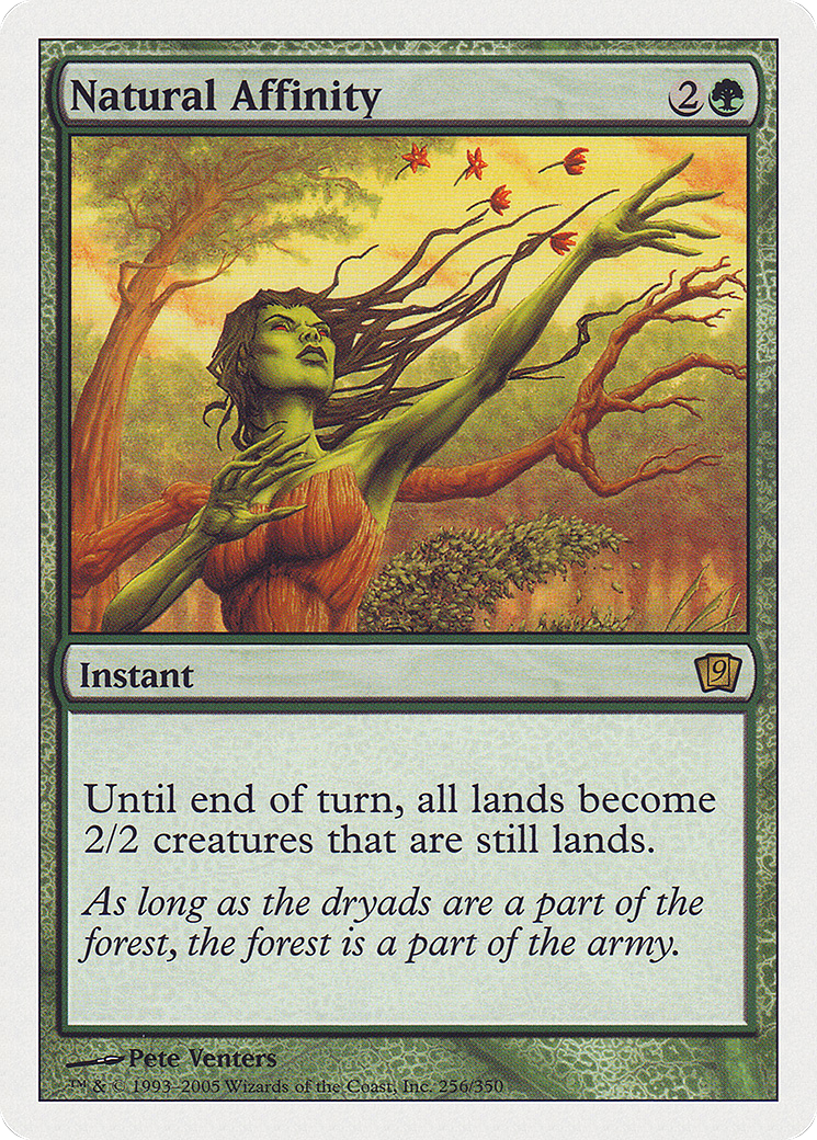 Natural Affinity (9ED-256) - 9th Edition