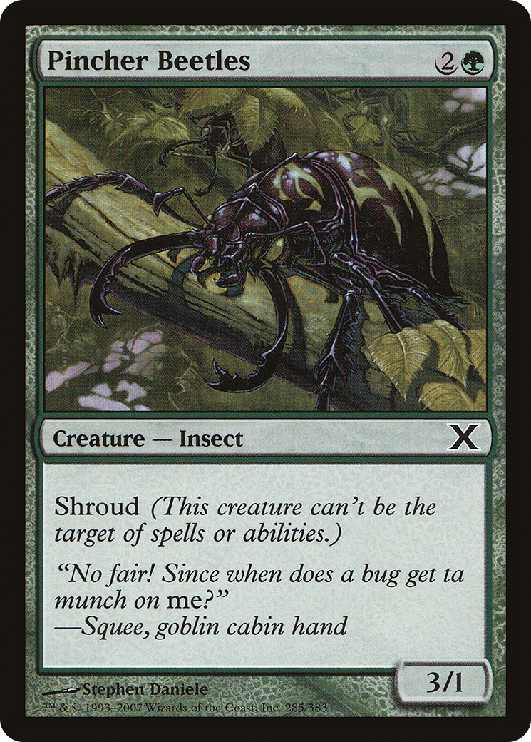 Pincher Beetles (10E-285) - Tenth Edition