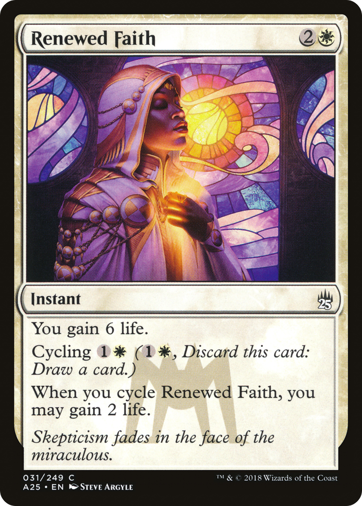 Renewed Faith (A25-031) - Masters 25