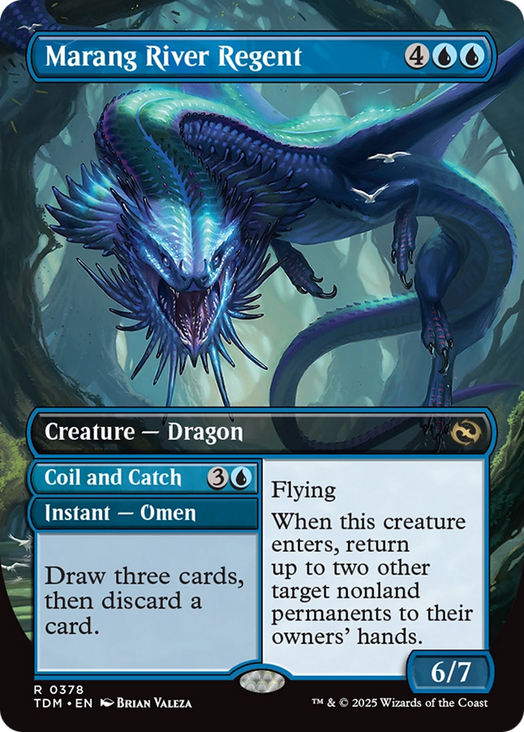 Marang River Regent (Borderless) (TDM-378) - Tarkir: Dragonstorm (Borderless)