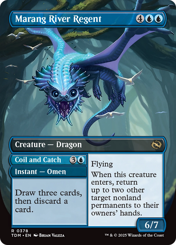Marang River Regent (Borderless) (TDM-378) - Tarkir: Dragonstorm (Borderless) Foil