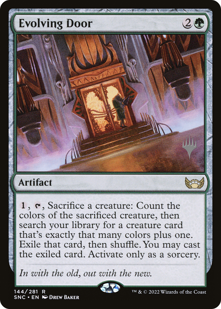 Evolving Door (PPSNC-144) - Streets of New Capenna Promos