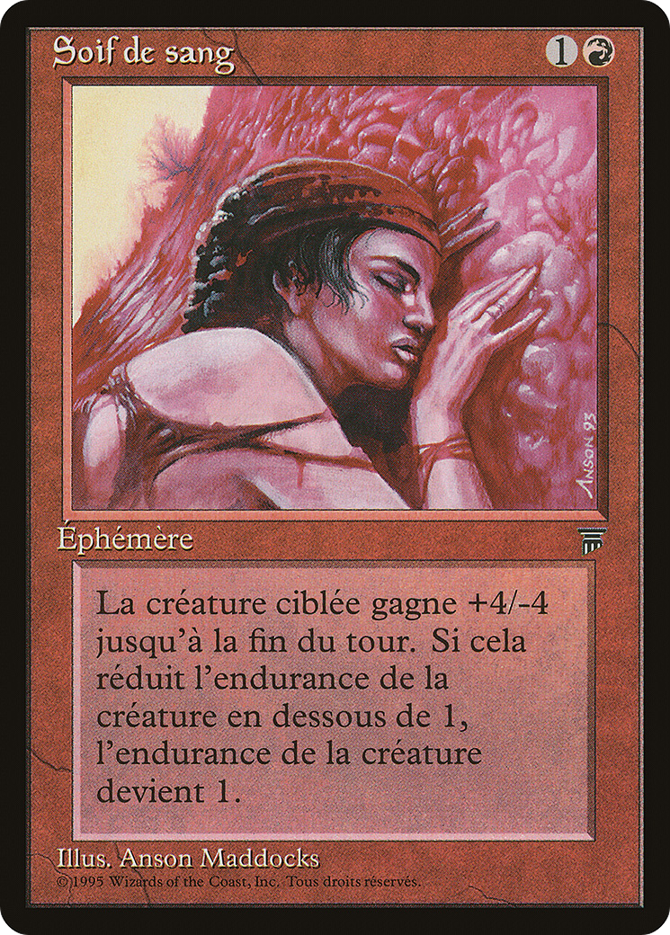 Blood Lust (French) - "Soif de sang" (REN-) - Renaissance