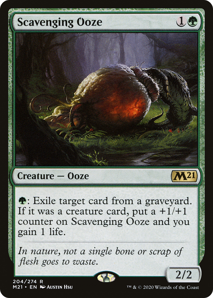 Scavenging Ooze (M21-204) - Core Set 2021 Foil