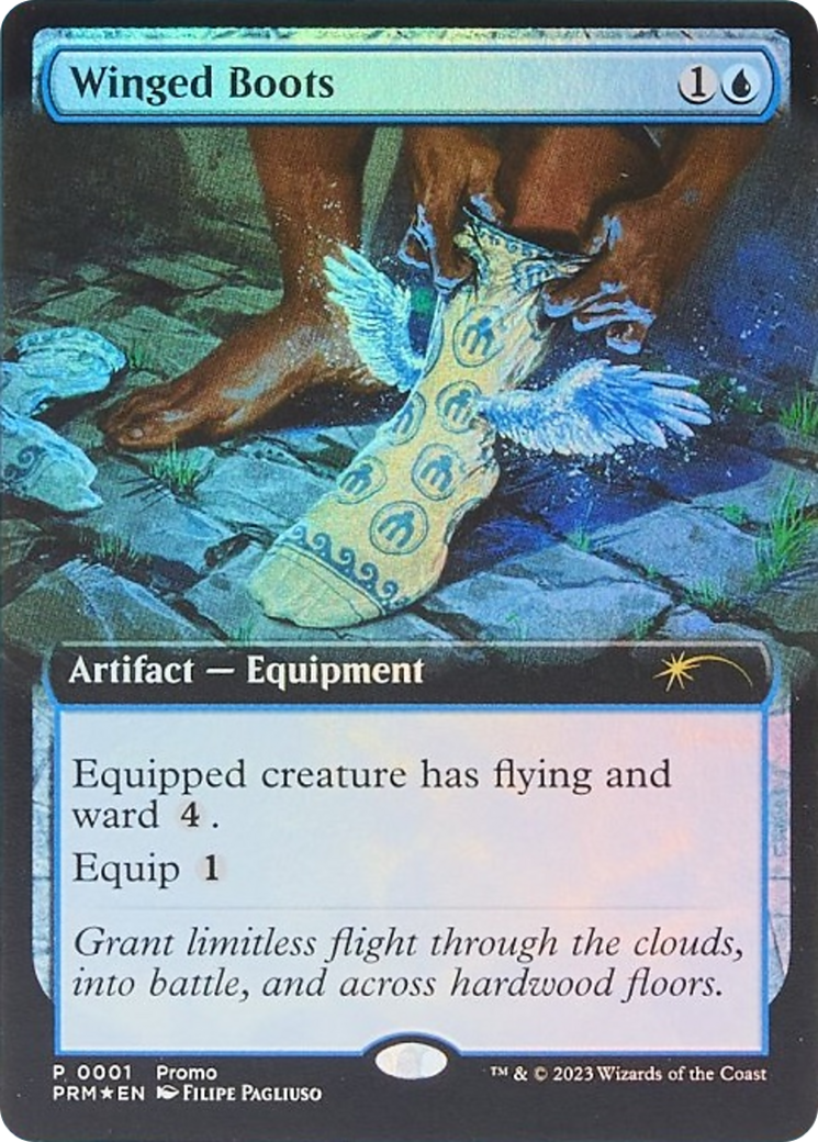 Winged Boots (MEDIA-001) - Media and Collaboration Promos Foil