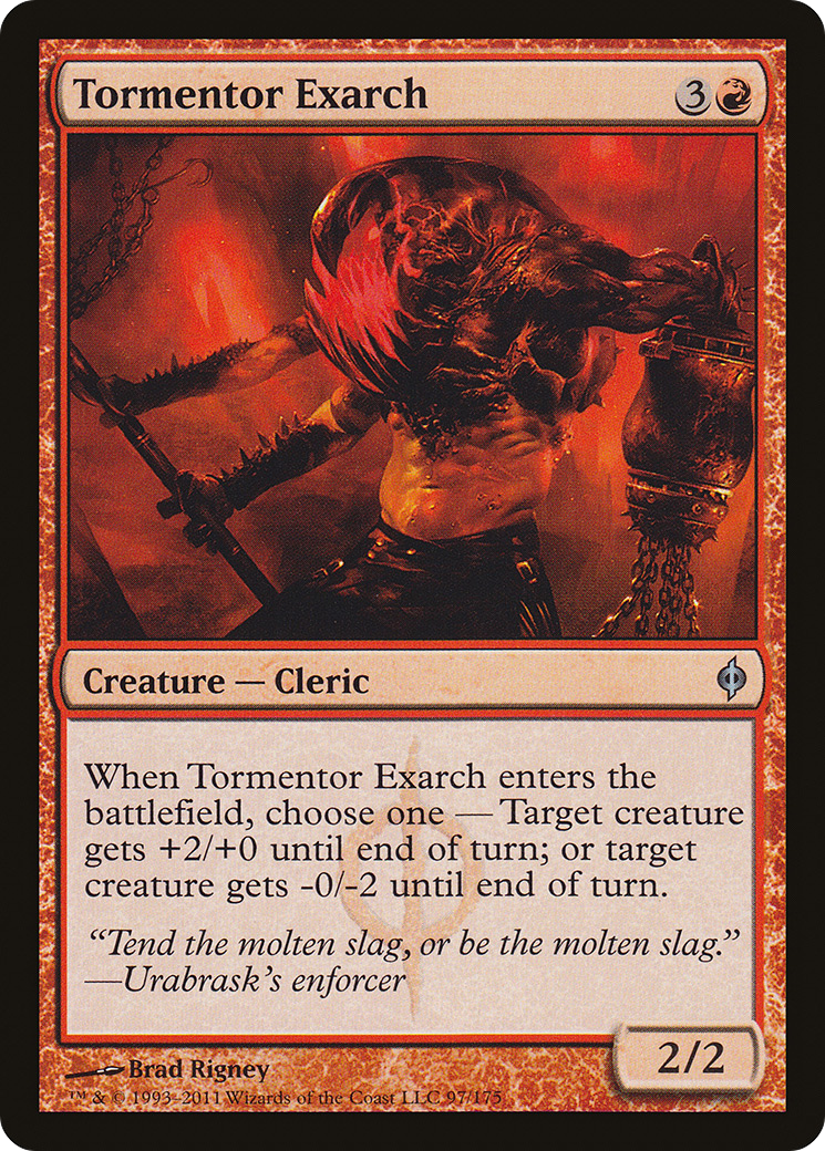 Tormentor Exarch (NPH-097) - New Phyrexia Foil