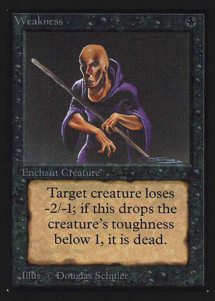 Weakness (CE) (CED-) - Collectors' Edition