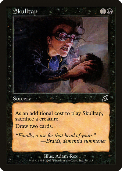 Skulltap (SCG-073) - Scourge Foil