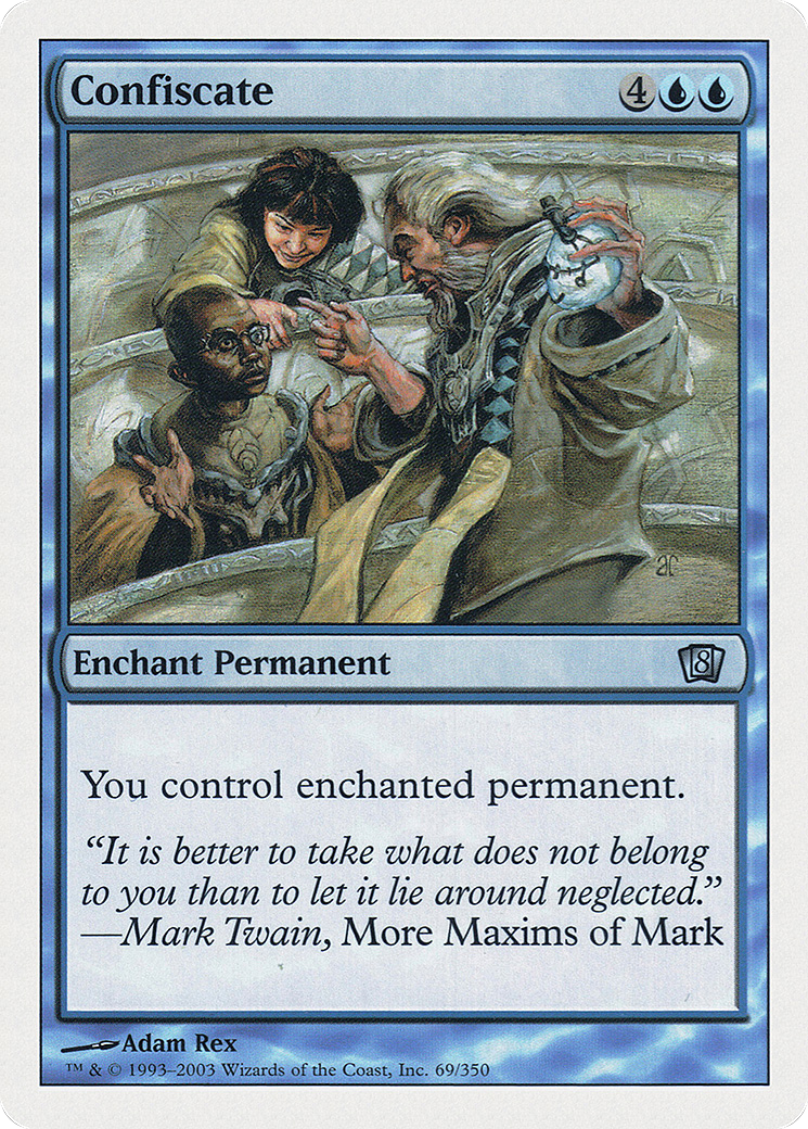 Confiscate (8ED-069) - 8th Edition