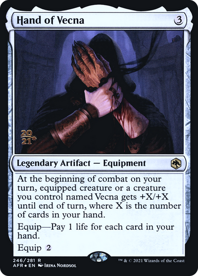 Hand of Vecna (PRE-246) - Adventures in the Forgotten Realms Promos Foil