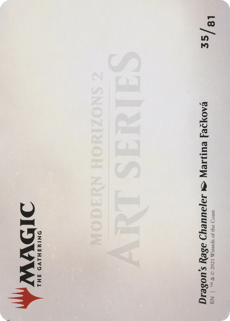 Dragon's Rage Channeler // Dragon's Rage Channeler (AMH2-035) - Modern Horizons 2 Art Series (Borderless) Foil