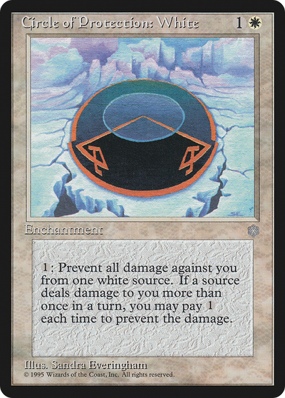 Circle of Protection: White (ICE-) - Ice Age