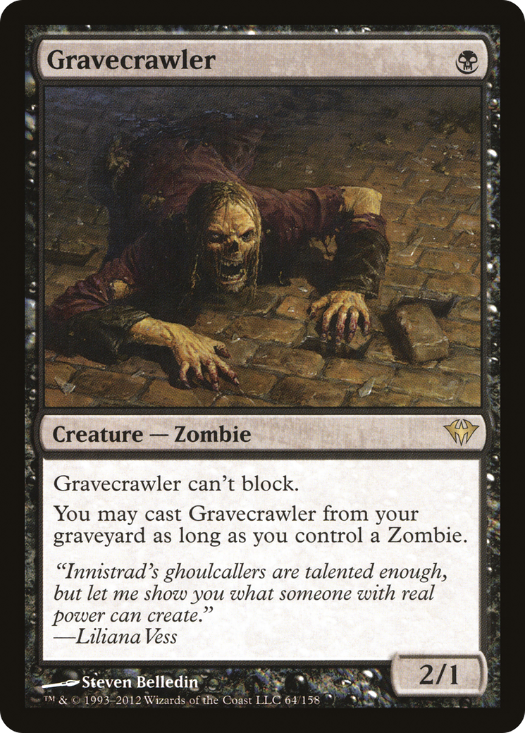 Gravecrawler (DKA-064) - Dark Ascension