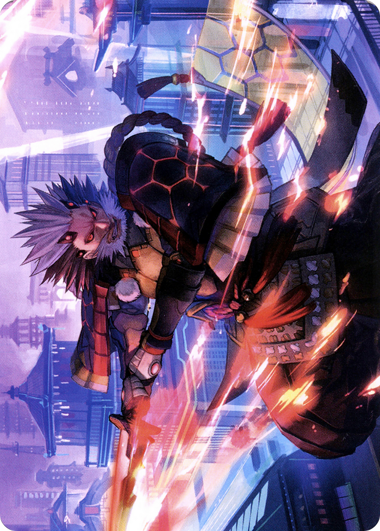 Isshin, Two Heavens as One // Isshin, Two Heavens as One (ANEO-069) - Neon Dynasty Art Series (Borderless) Foil