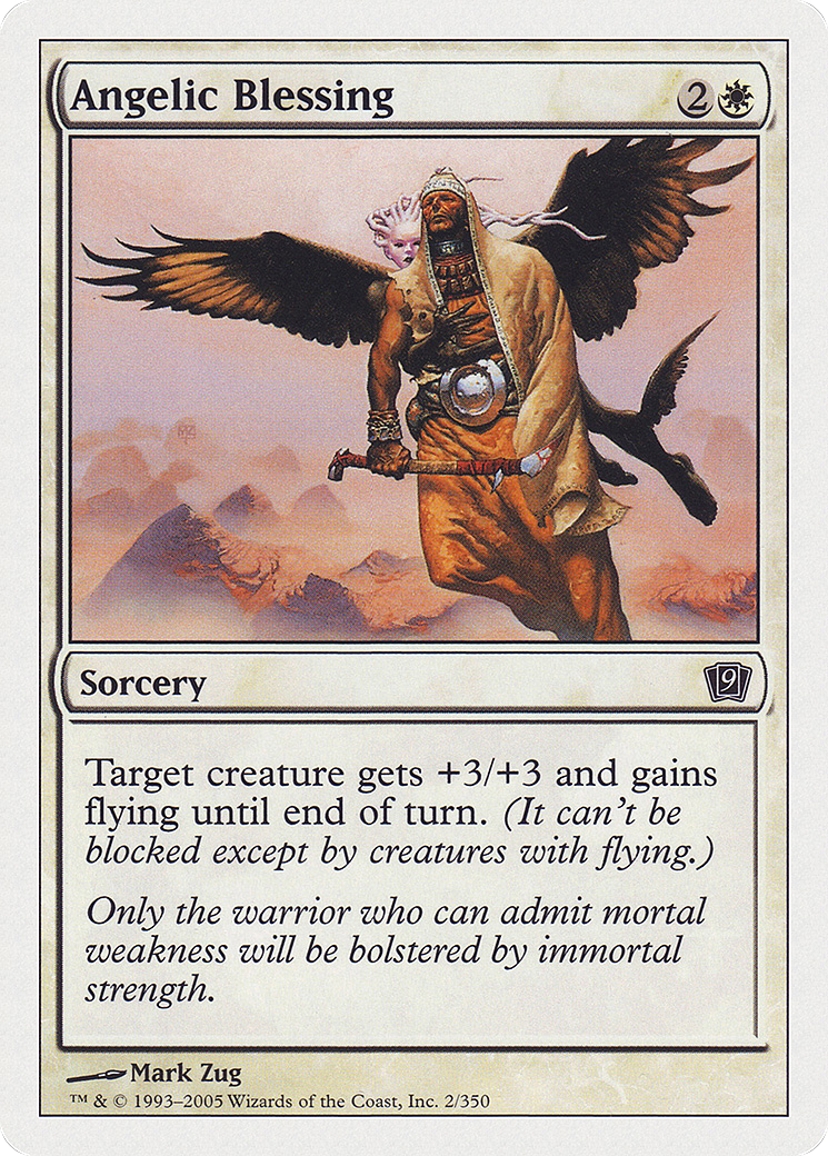 Angelic Blessing (9ED-002) - 9th Edition