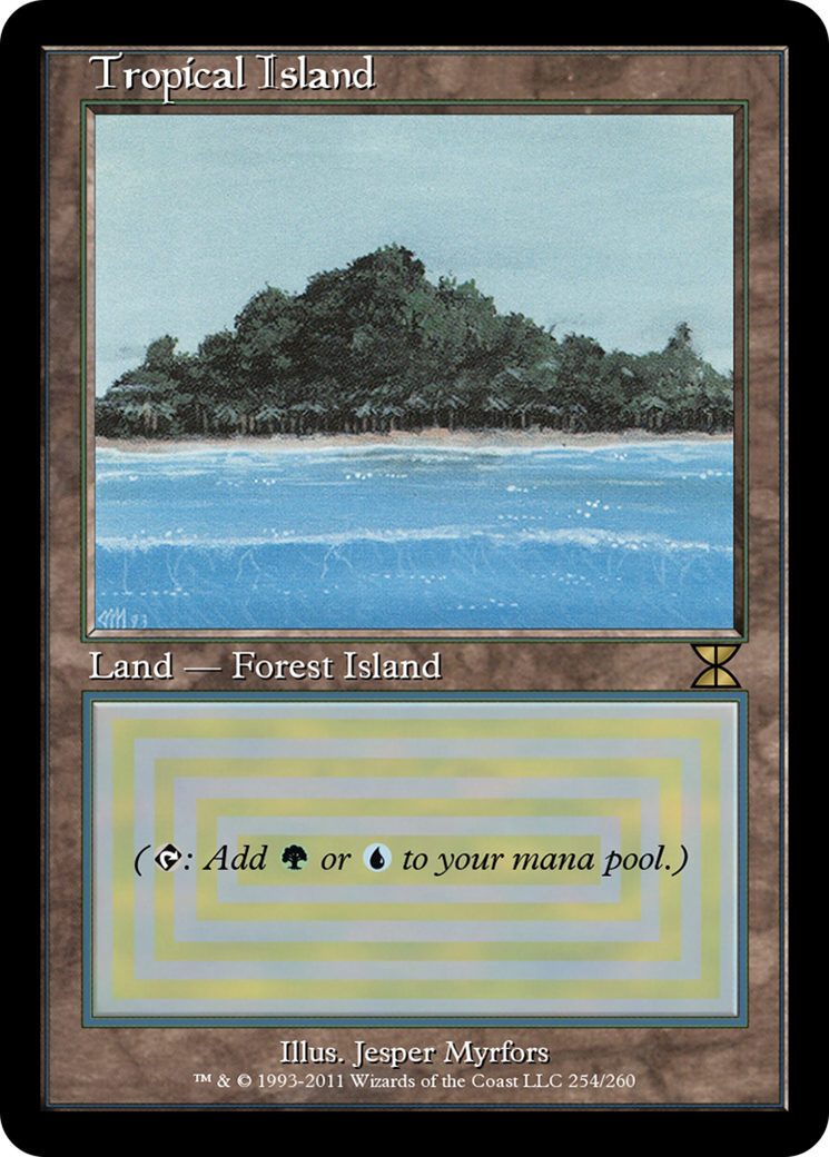 Tropical Island (ME4-254) - Masters Edition IV Foil