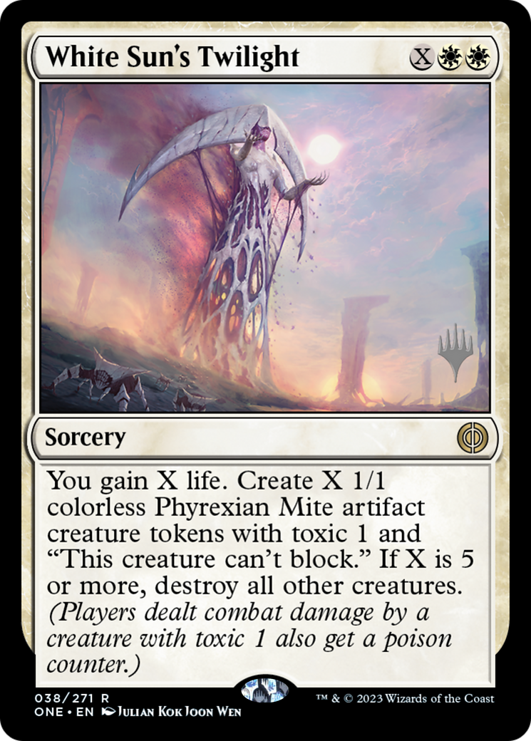 White Sun's Twilight (PPONE-038) - Phyrexia: All Will Be One Promos