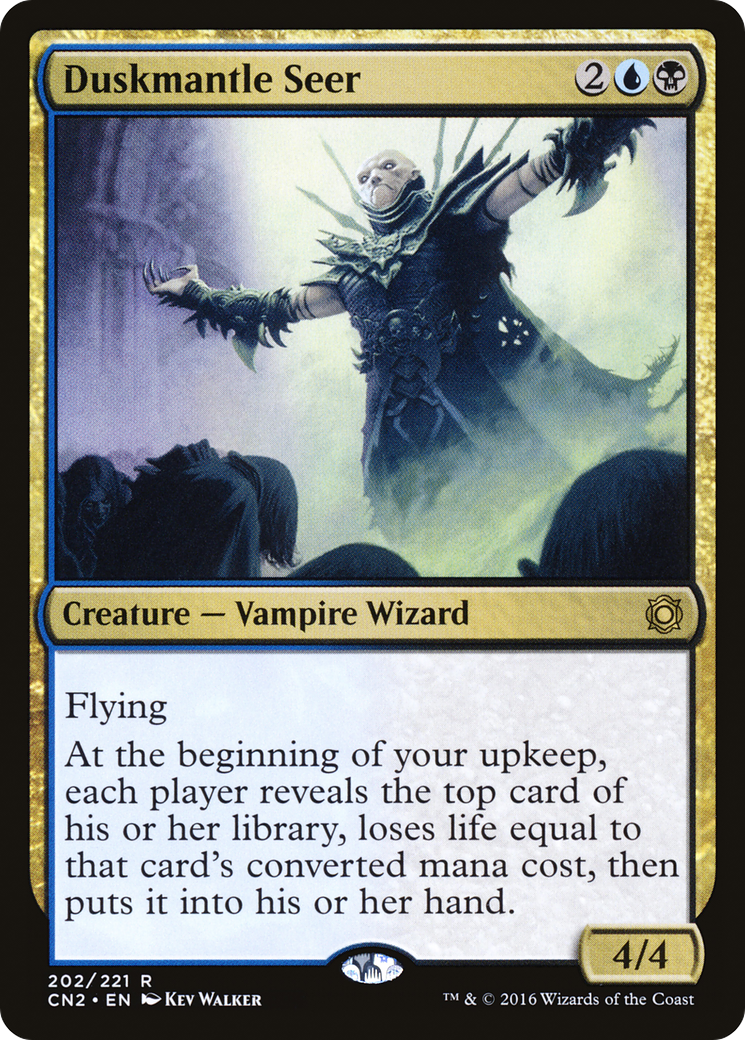 Duskmantle Seer (CN2-202) - Conspiracy: Take the Crown Foil