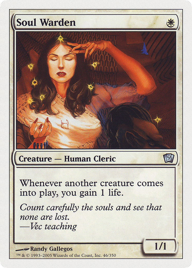 Soul Warden (9ED-) - 9th Edition
