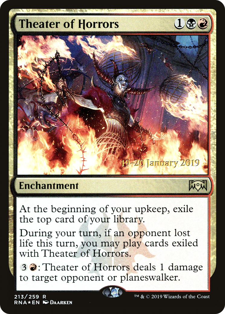 Theater of Horrors (PRE-213) - Ravnica Allegiance Promos Foil