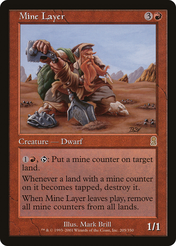 Mine Layer (ODY-205) - Odyssey Foil