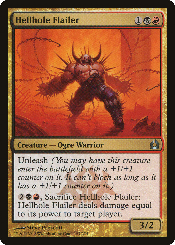 Hellhole Flailer (RTR-167) - Return to Ravnica
