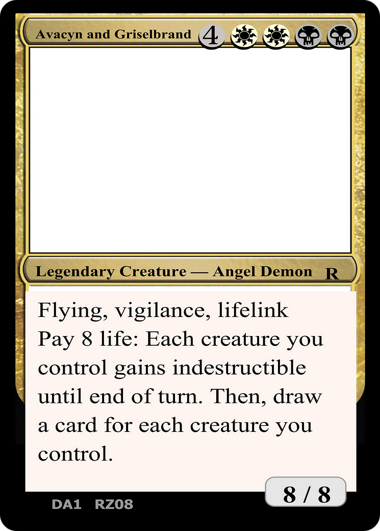 Avacyn and Griselbrand (UNK-RZ08A) - Unknown Event