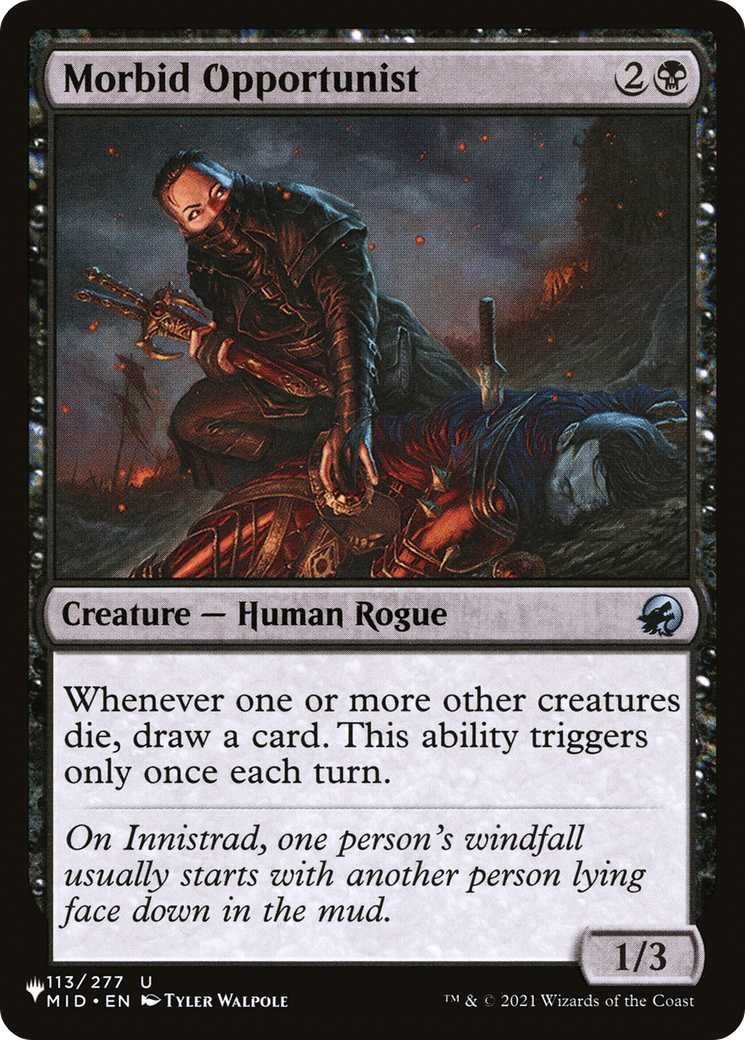 Morbid Opportunist (LIST-113/277) - The List