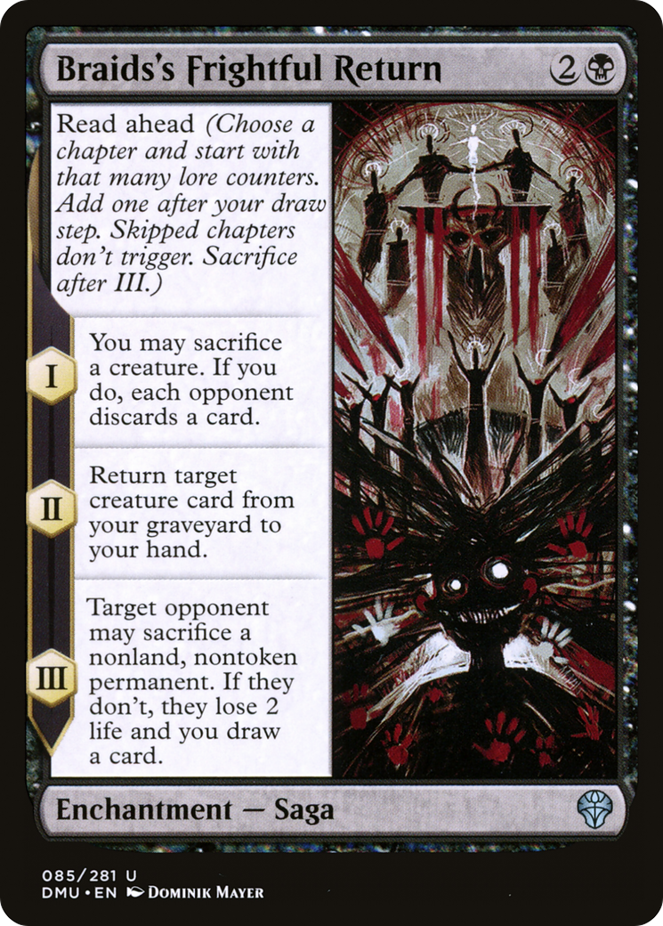 Braids's Frightful Return (DMU-085) - Dominaria United