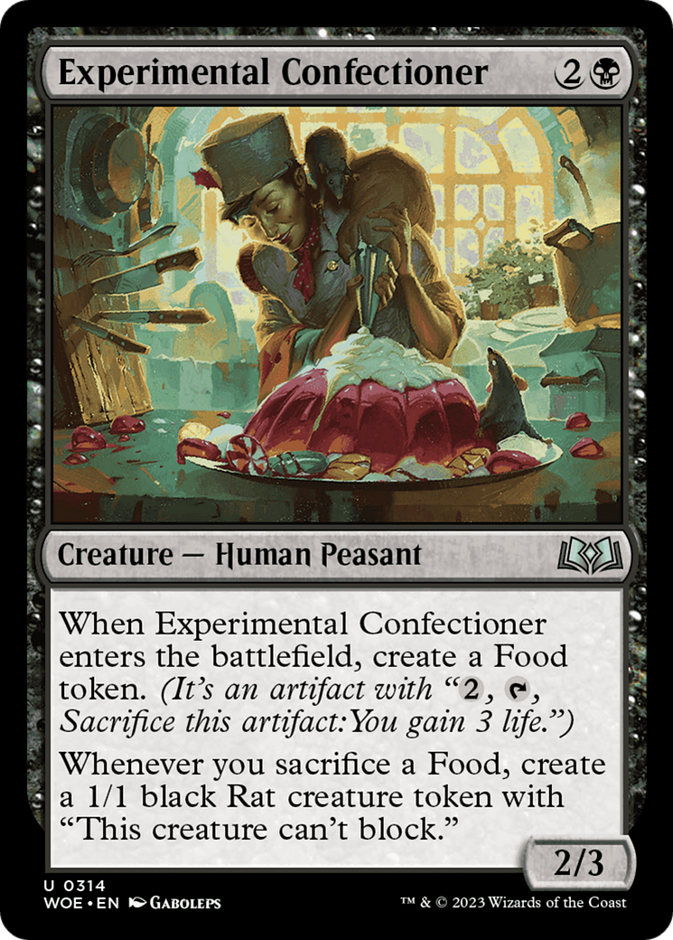 Experimental Confectioner (WOE-314) - Wilds of Eldraine
