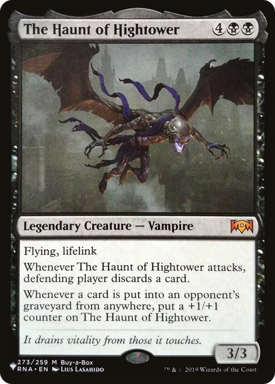 The Haunt of Hightower (LIST-273/259) - The List